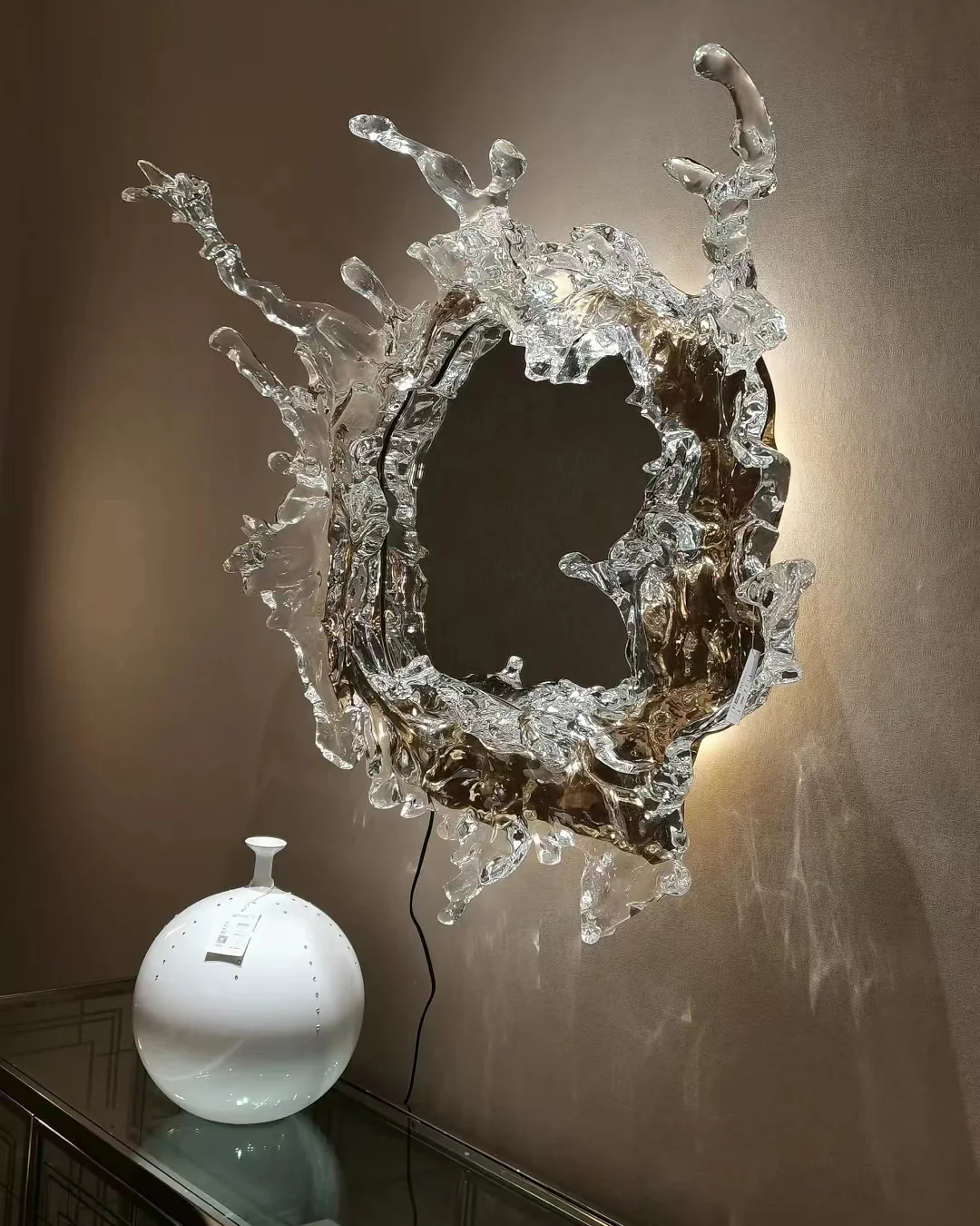 WOMO Art Wall Mirror with Light-WM6152 - Image 21
