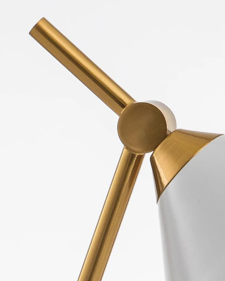 WOMO Unique Cone Articulating Marble Desk Lamp-WM8031 - Image 4