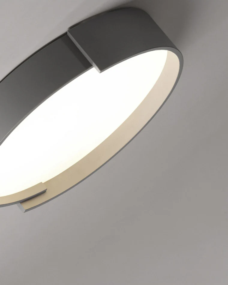 WOMO Round Asymmetrical Flush Mount Ceiling Light-WM1060 - Image 17