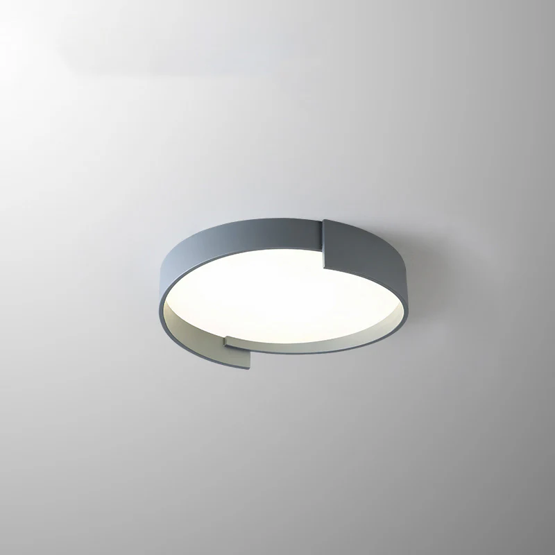WOMO Round Asymmetrical Flush Mount Ceiling Light-WM1060 - Image 18