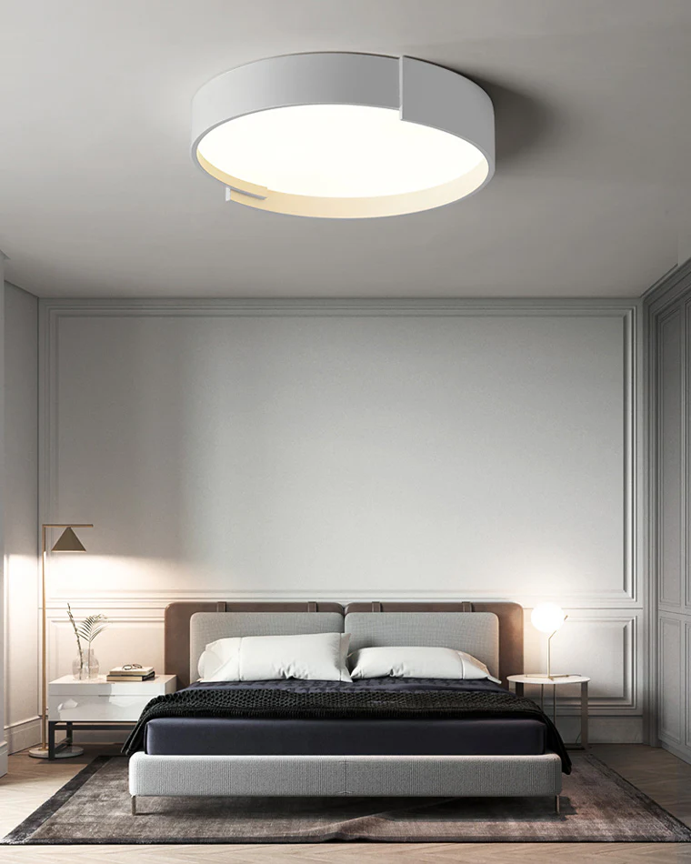WOMO Round Asymmetrical Flush Mount Ceiling Light-WM1060 - Image 4