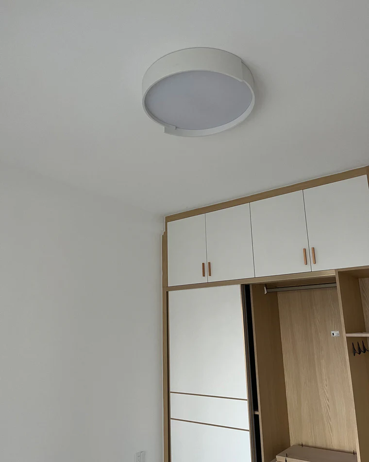 WOMO Round Asymmetrical Flush Mount Ceiling Light-WM1060 - Image 9