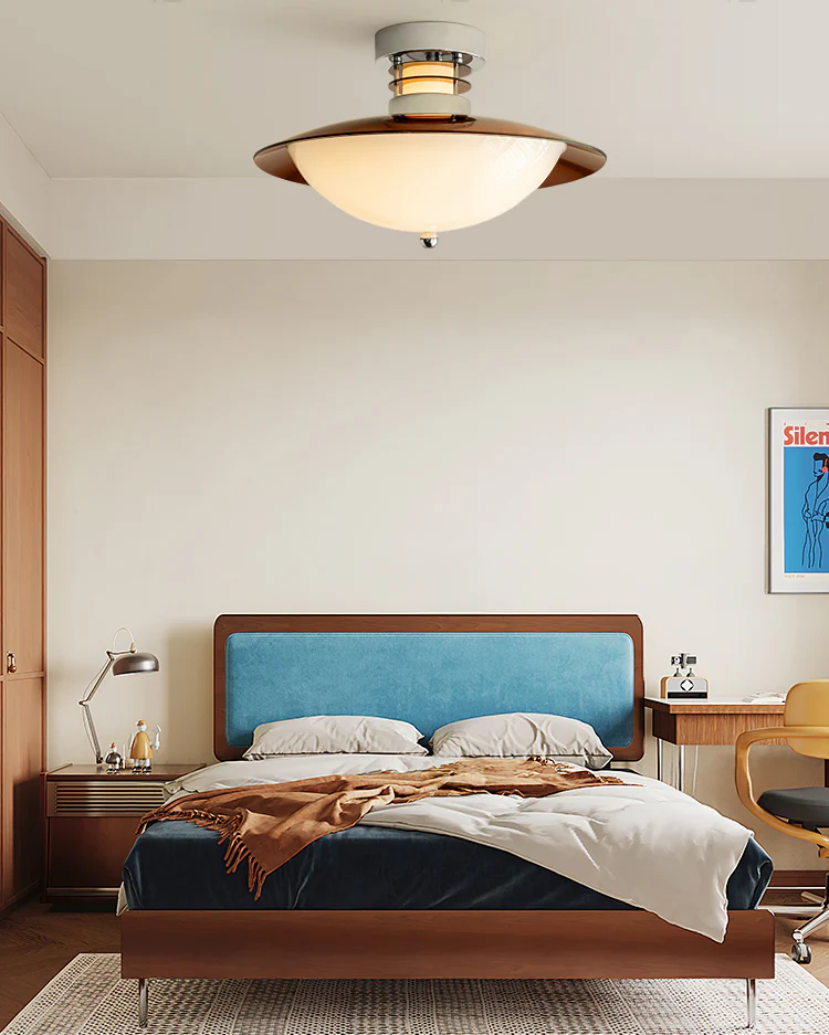 WOMO Bauhaus Bowl Ceiling Light-WM1216 - Image 2