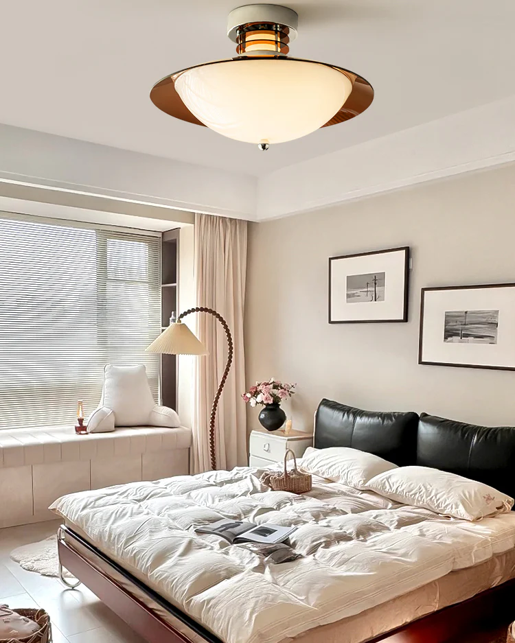 WOMO Bauhaus Bowl Ceiling Light-WM1216 - Image 3