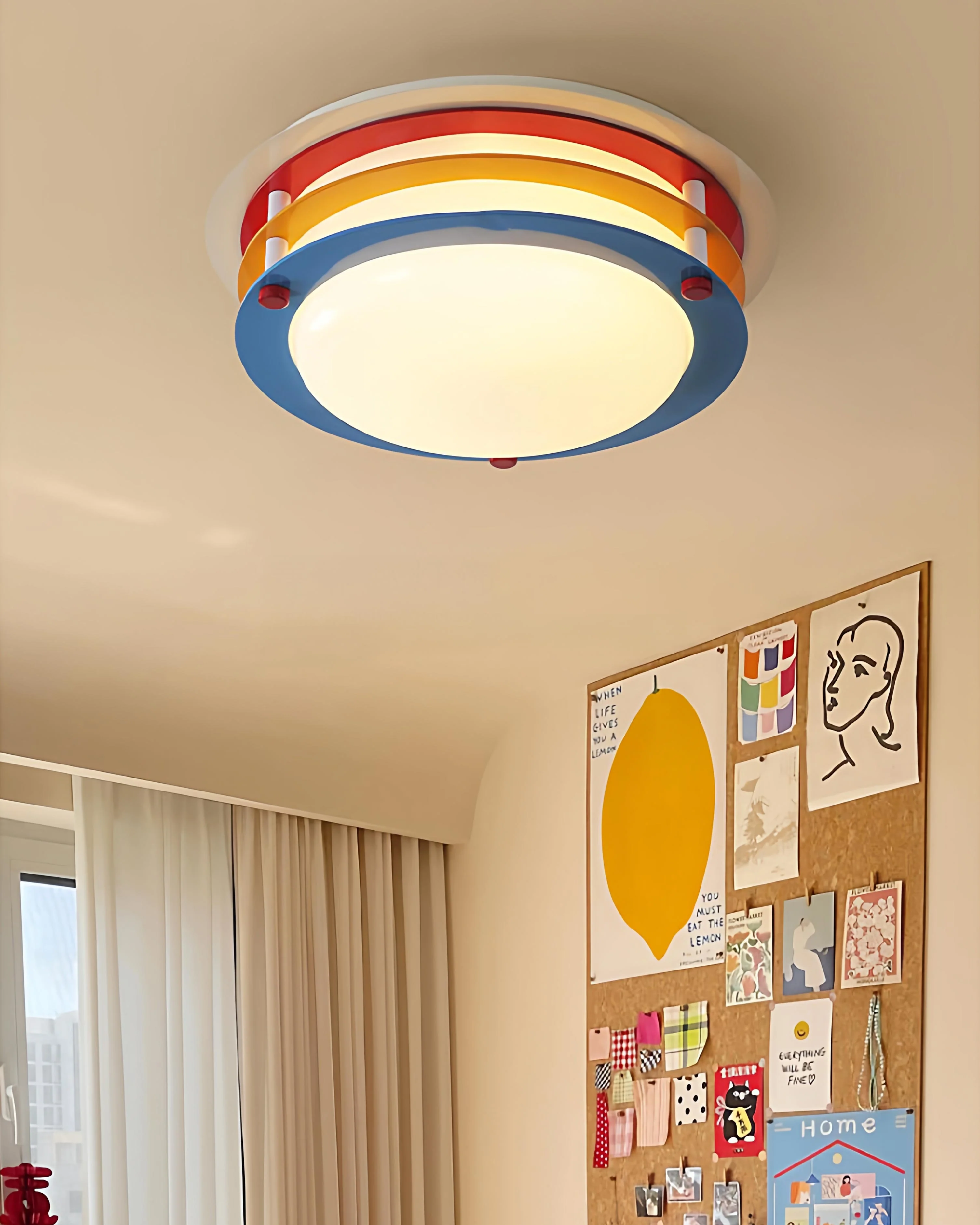 WOMO Bauhaus Glass Ceiling Light-WM1190 - Image 8