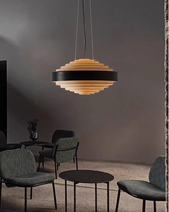 WOMO Bauhaus Tiered Pendant Light-WM3068 - Image 2