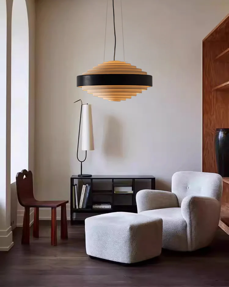 WOMO Bauhaus Tiered Pendant Light-WM3068 - Image 3