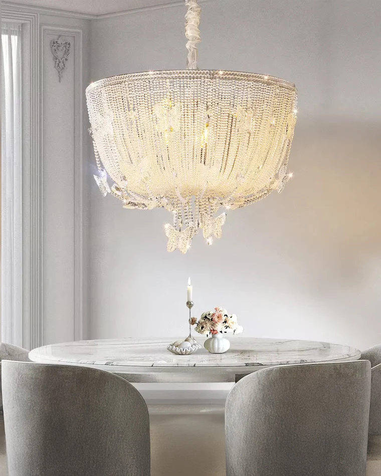 WOMO Crystal Bead Chandelier-WM2826 - Image 4