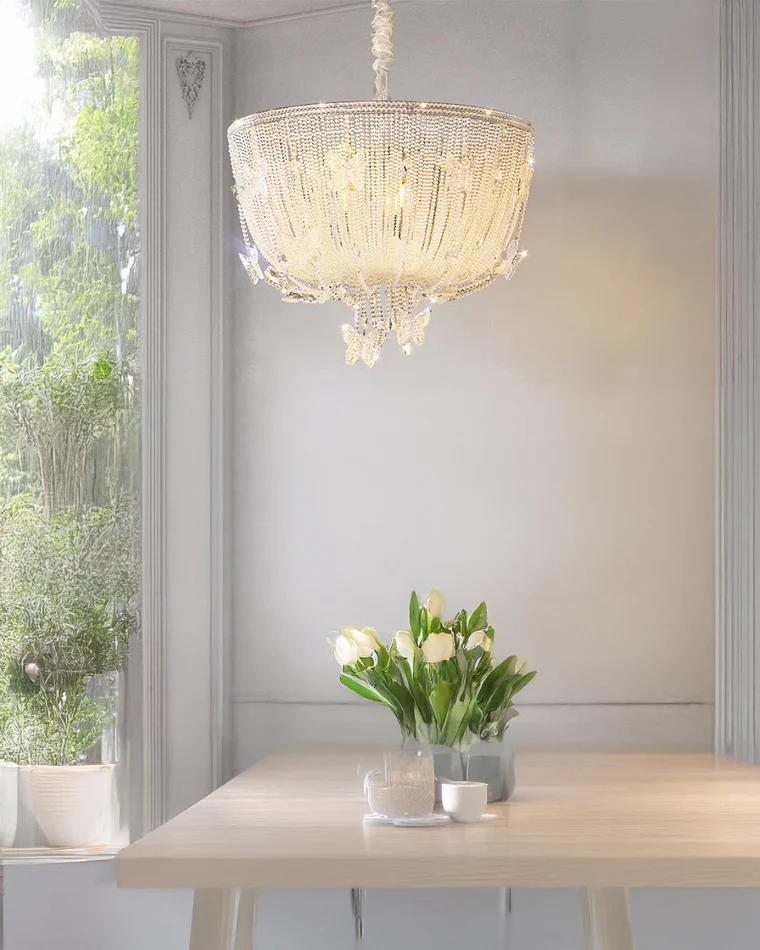 WOMO Crystal Bead Chandelier-WM2826 - Image 7