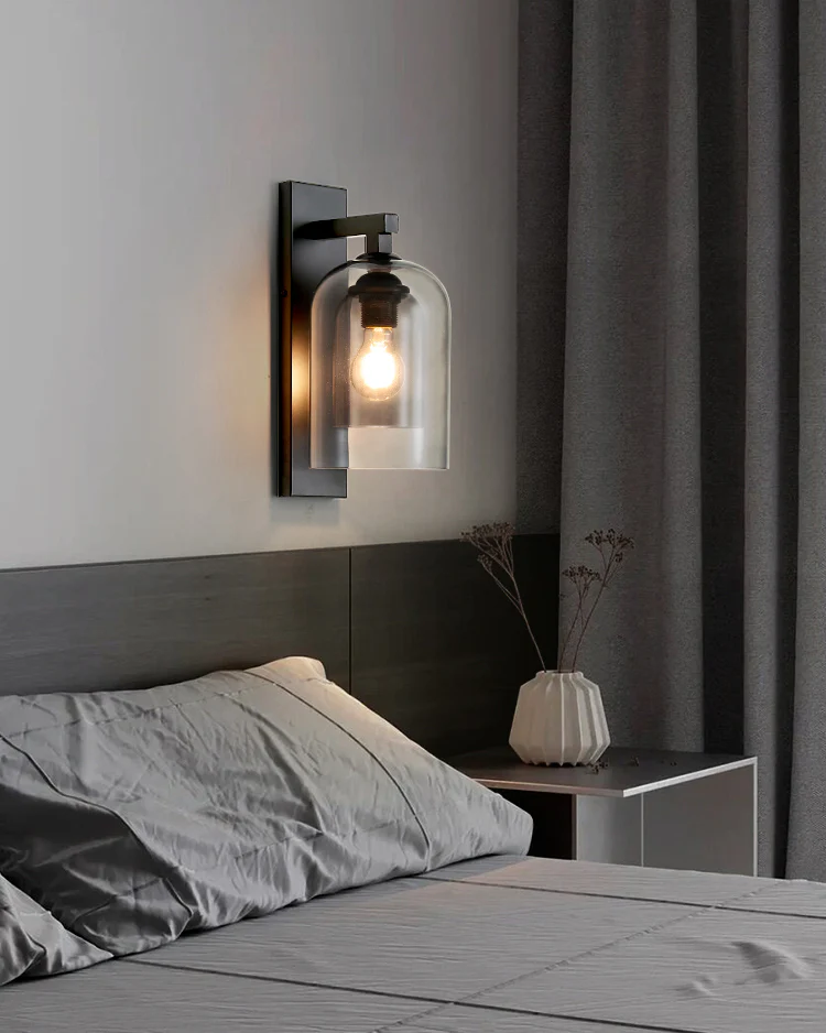 WOMO Bell Black Wall Sconce-WM6110 - Image 7