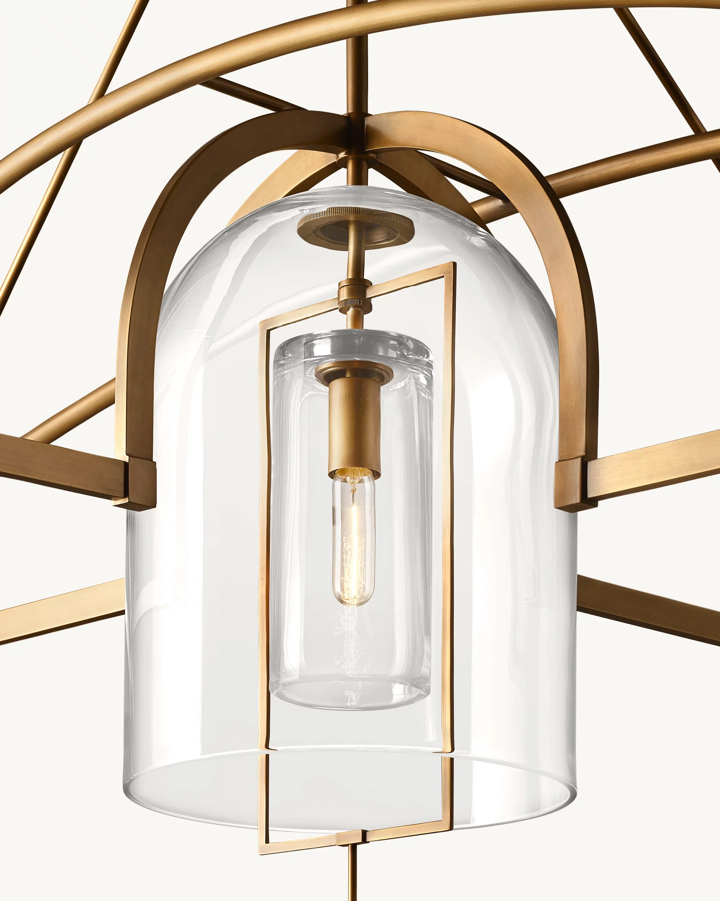 WOMO Bell Glass Chandelier-WM2813 - Image 17