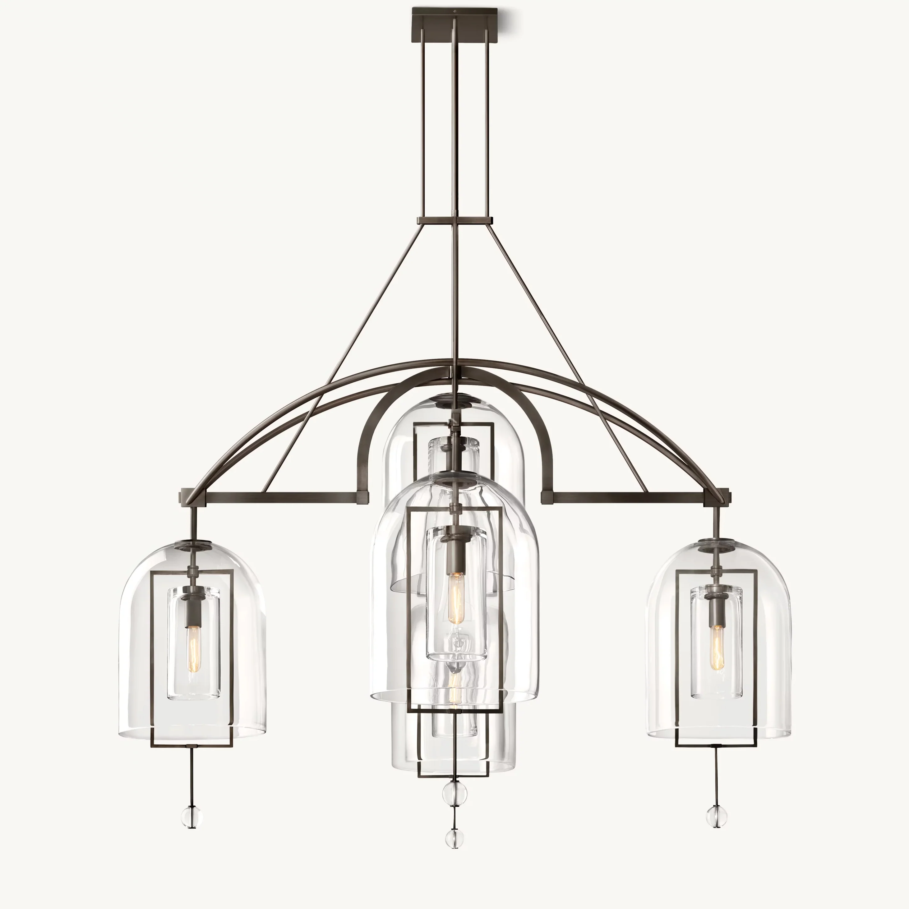 WOMO Bell Glass Chandelier-WM2813 - Image 19