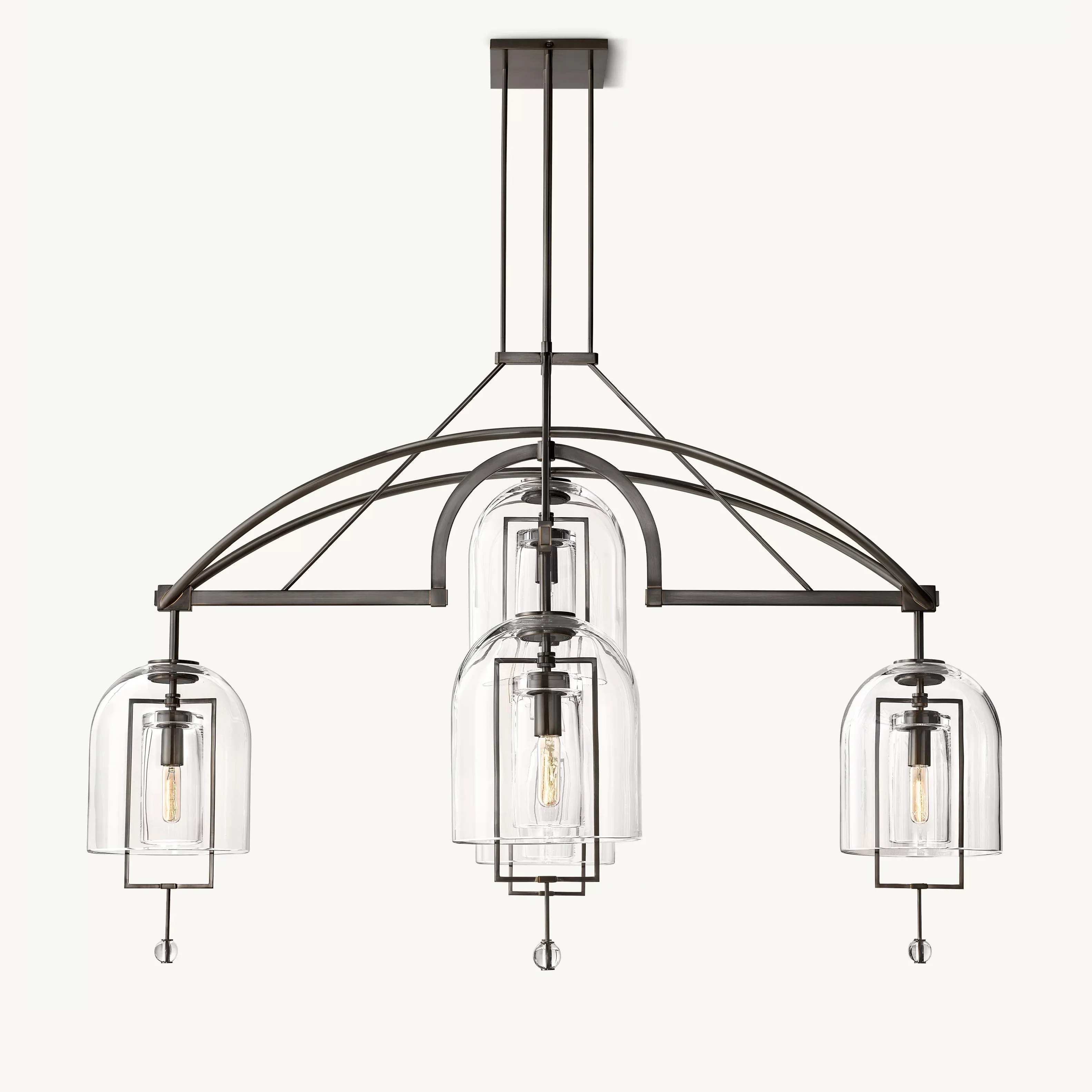WOMO Bell Glass Chandelier-WM2813 - Image 21