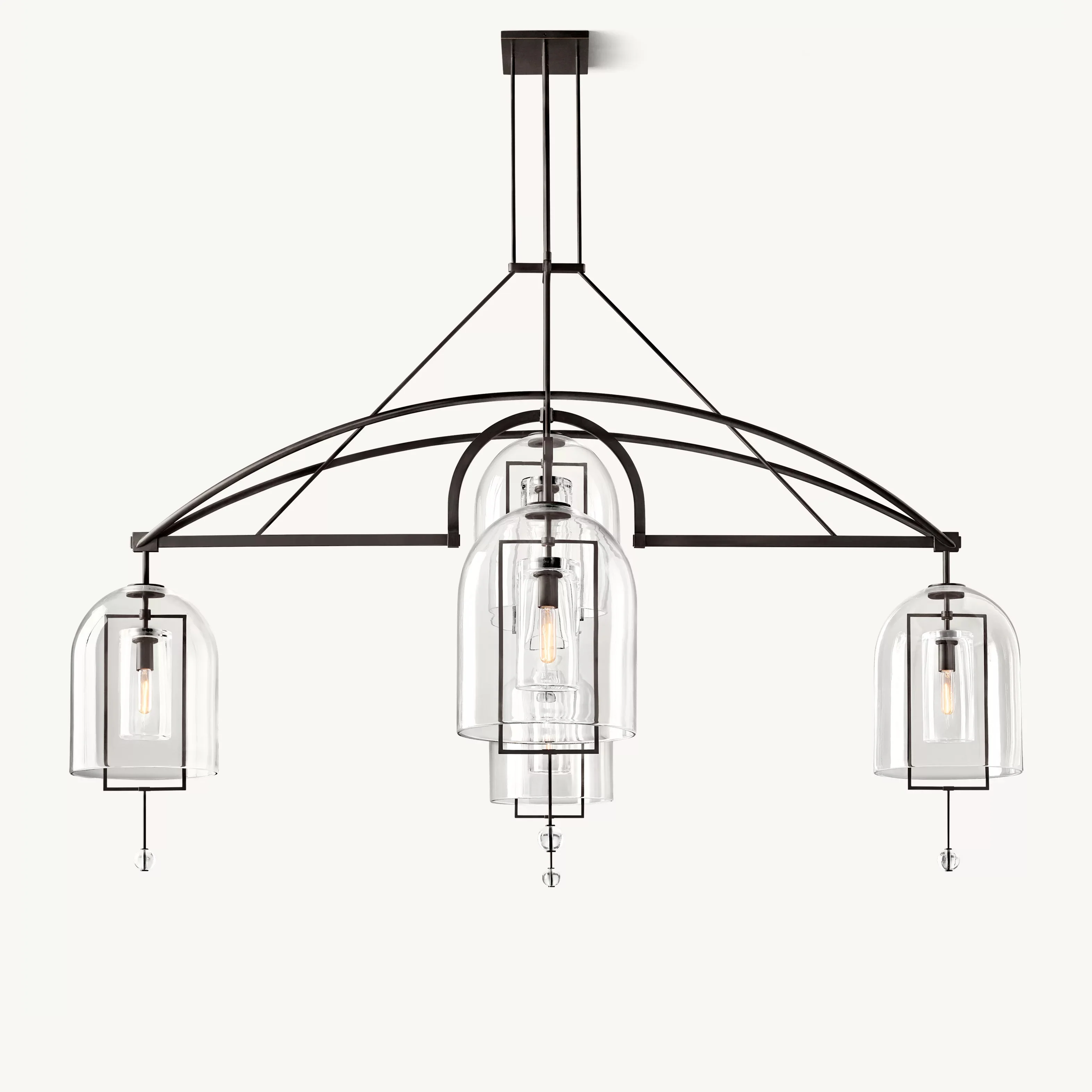 WOMO Bell Glass Chandelier-WM2813 - Image 23
