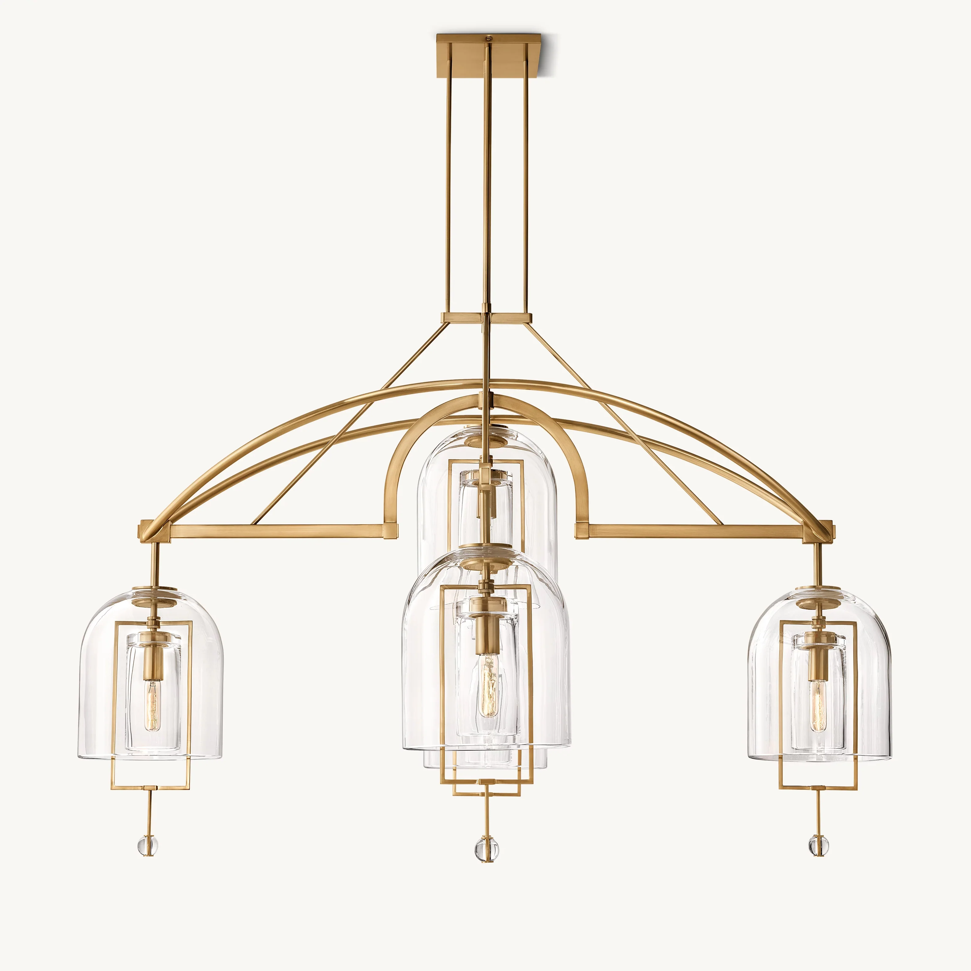 WOMO Bell Glass Chandelier-WM2813 - Image 27