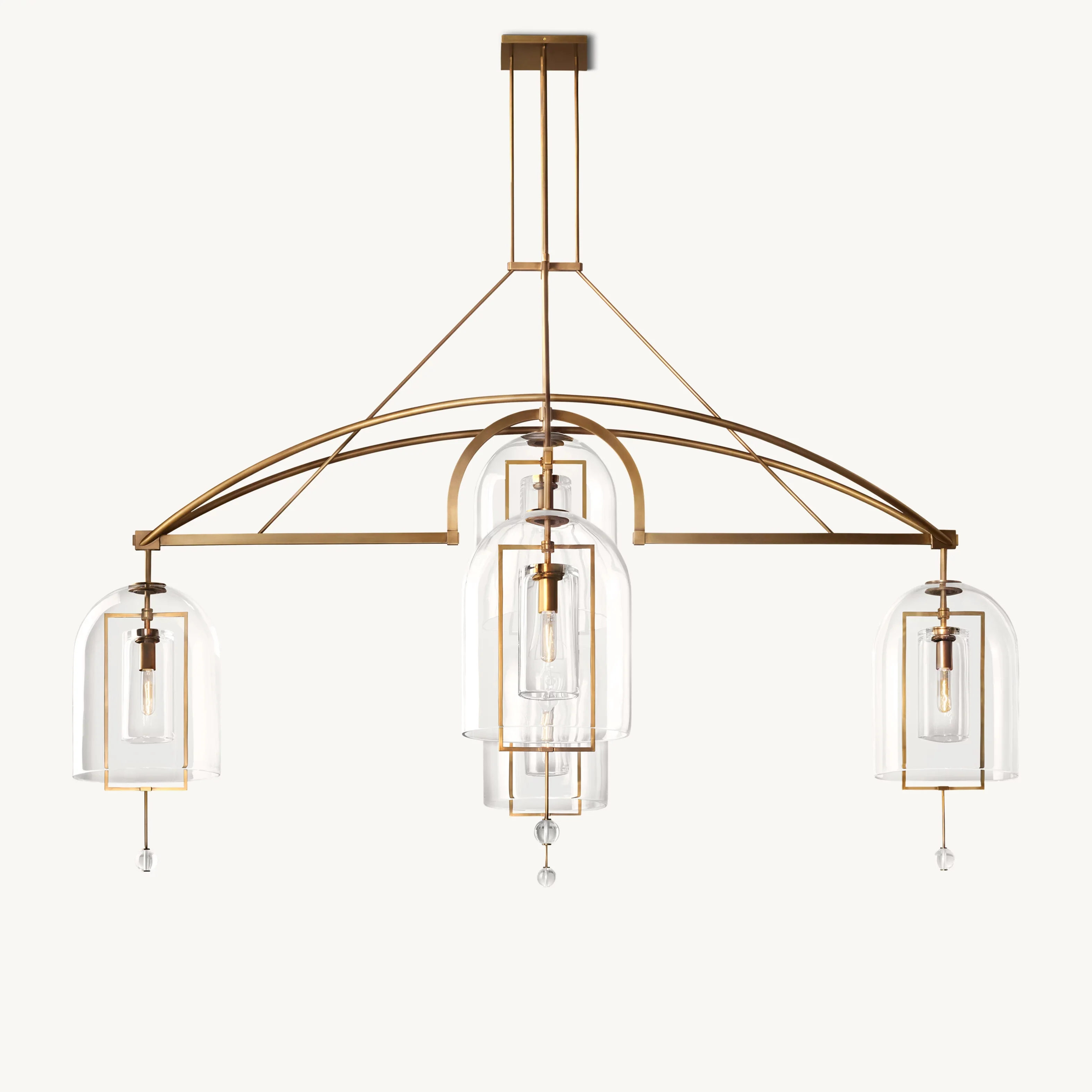 WOMO Bell Glass Chandelier-WM2813 - Image 29