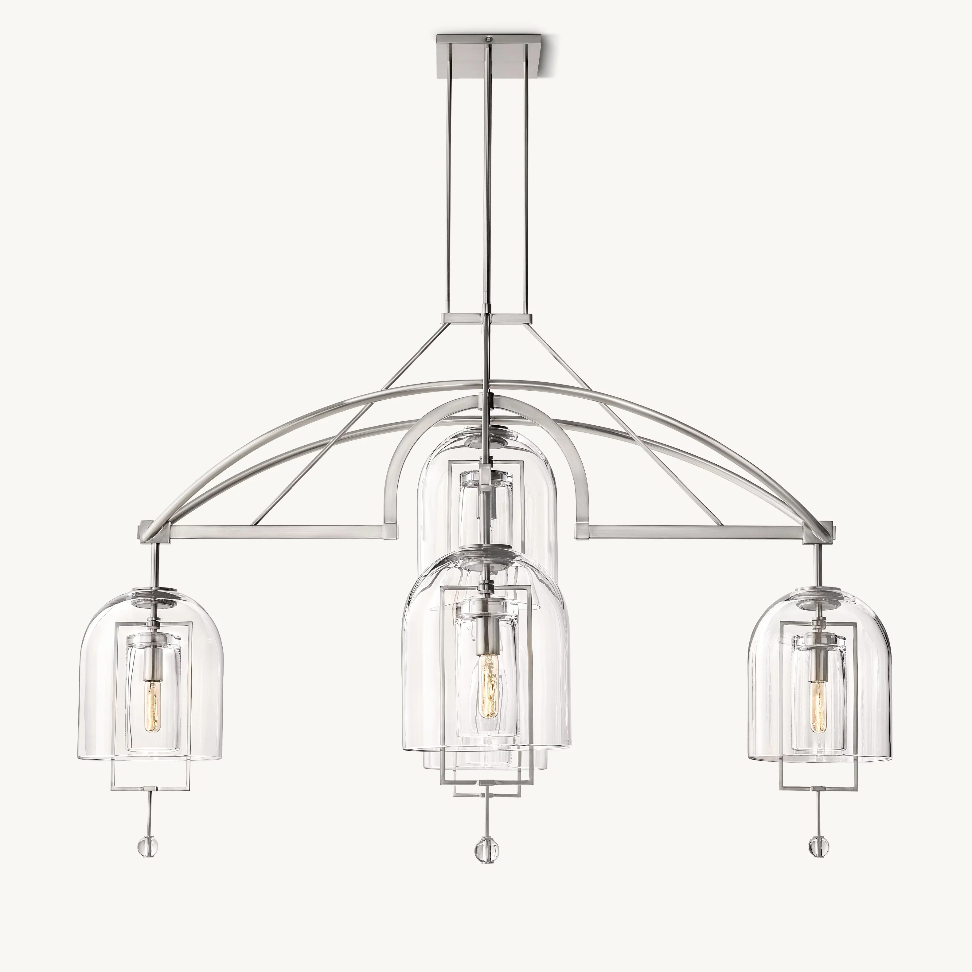 WOMO Bell Glass Chandelier-WM2813 - Image 33