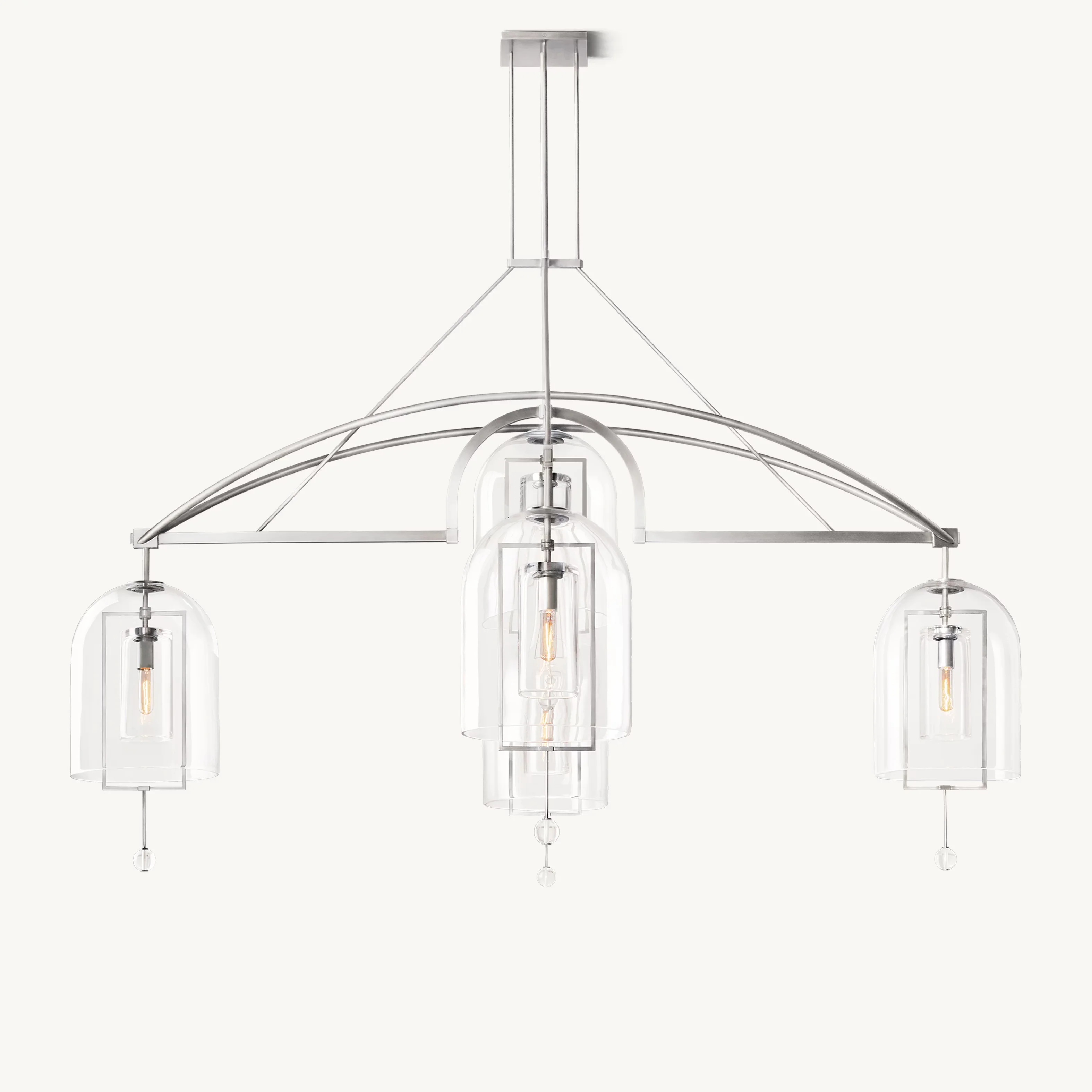WOMO Bell Glass Chandelier-WM2813 - Image 35