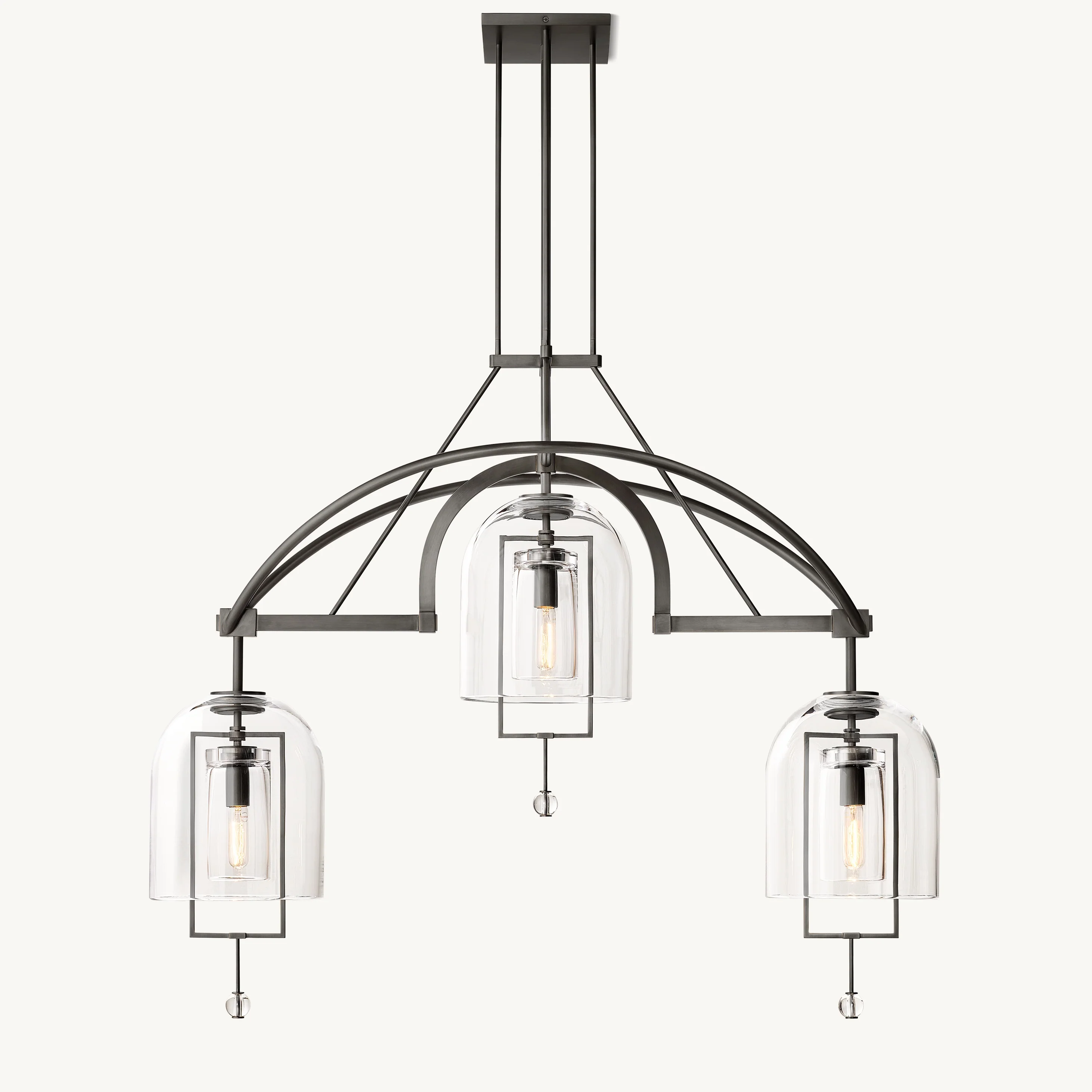 WOMO Bell Glass Chandelier-WM2814 - Image 10