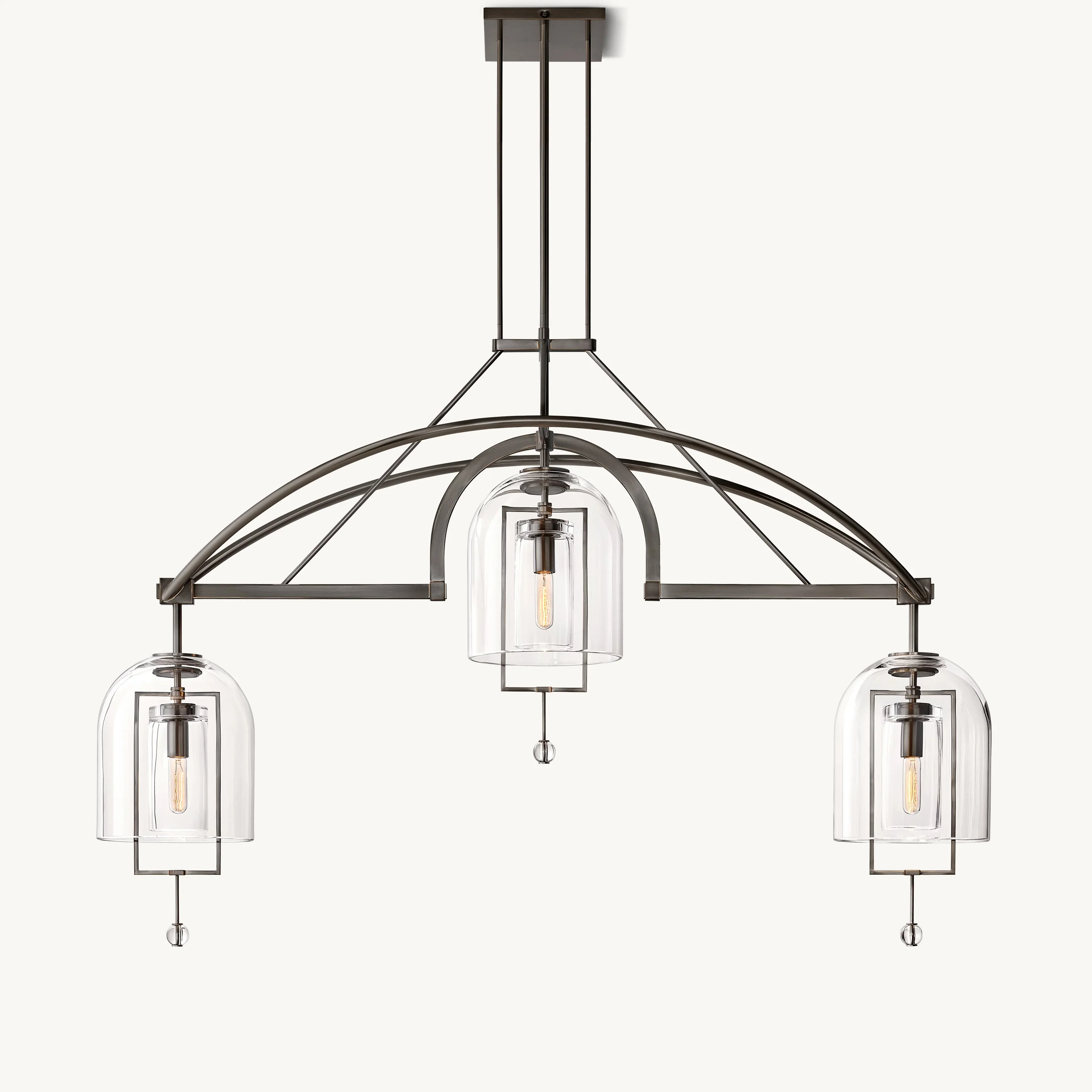 WOMO Bell Glass Chandelier-WM2814 - Image 12
