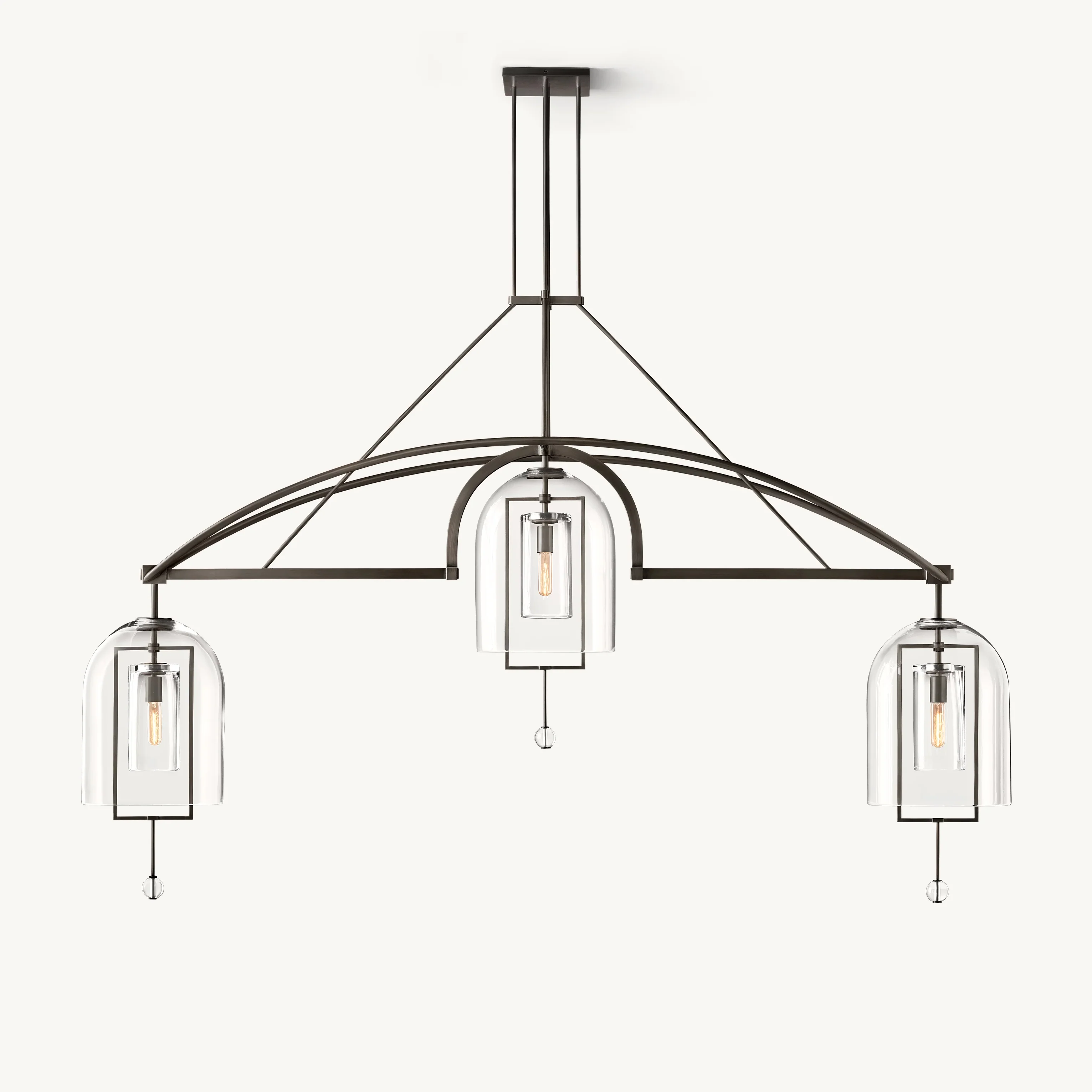 WOMO Bell Glass Chandelier-WM2814 - Image 14