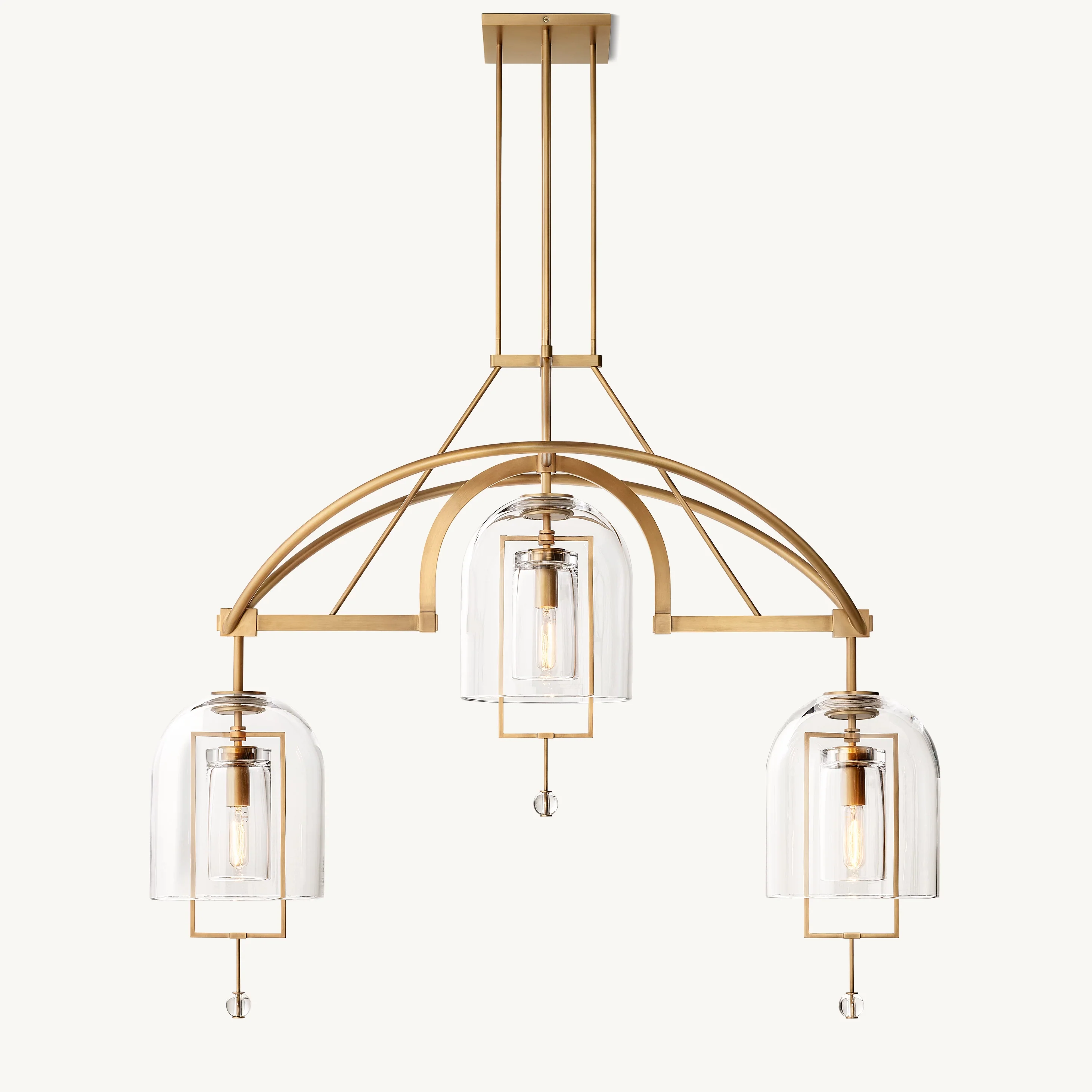 WOMO Bell Glass Chandelier-WM2814 - Image 16