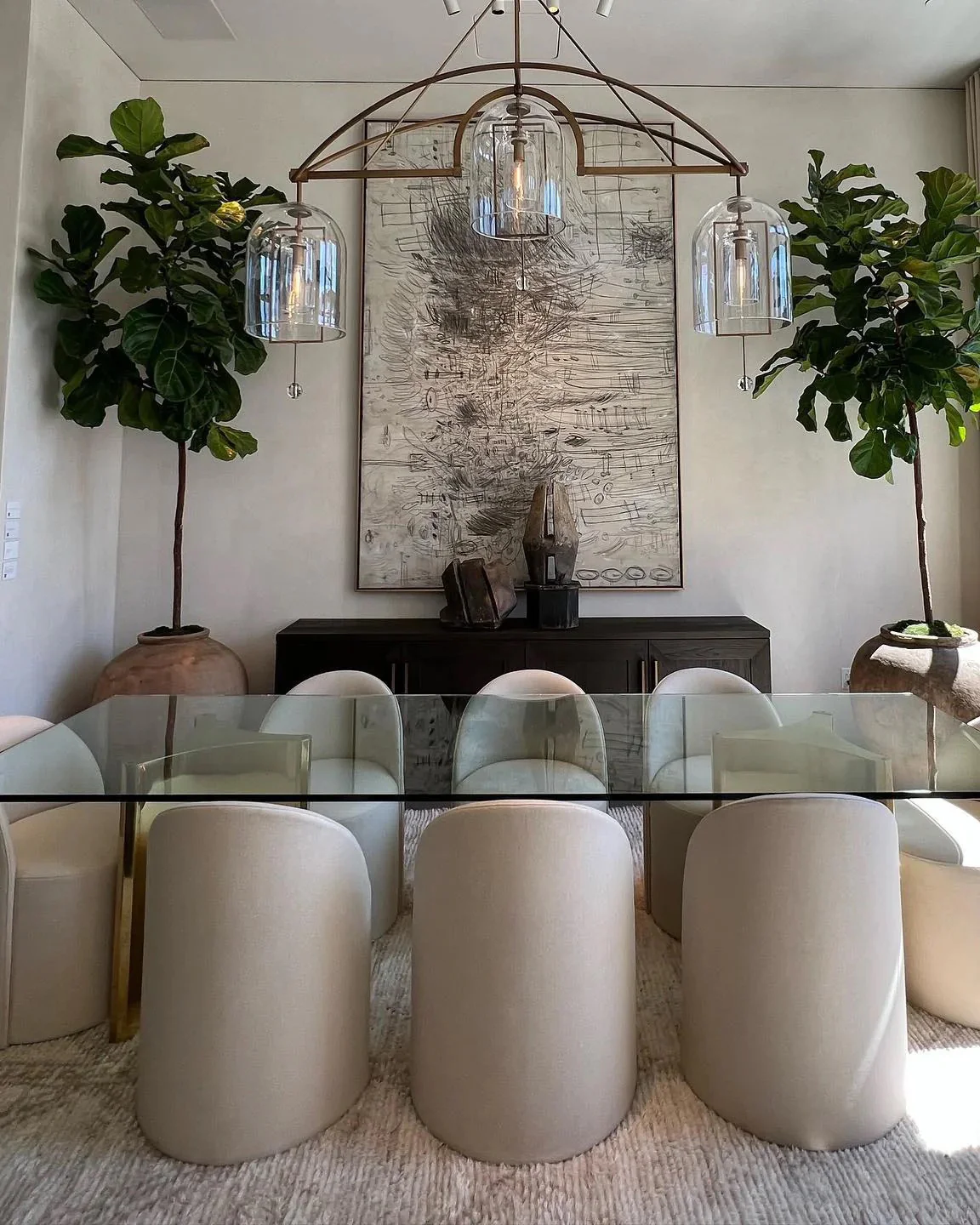 WOMO Bell Glass Chandelier-WM2814 - Image 3