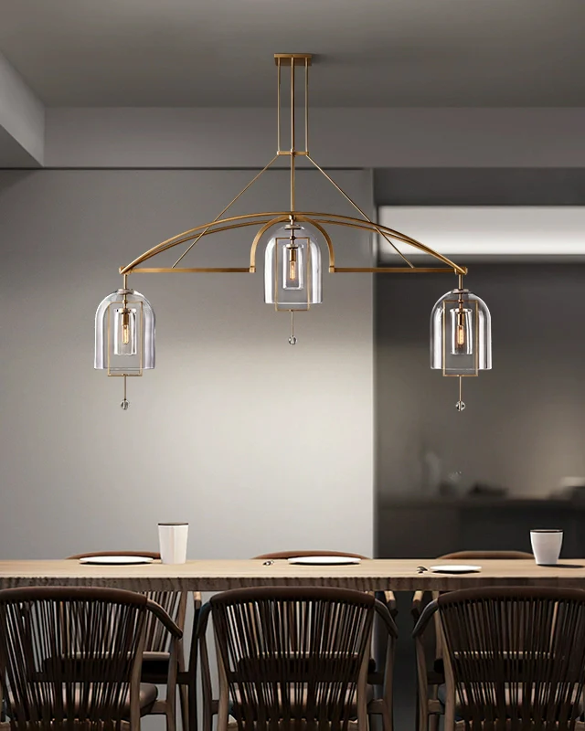 WOMO Bell Glass Chandelier-WM2814 - Image 6