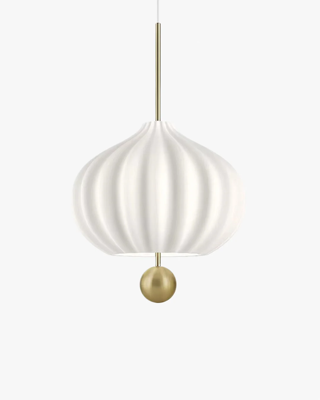 WOMO Wind Bell Milk Glass Pendant Light-WM2677 - Image 11