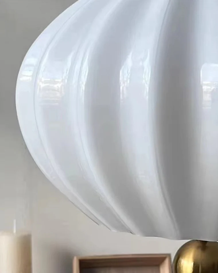 WOMO Wind Bell Milk Glass Pendant Light-WM2677 - Image 12