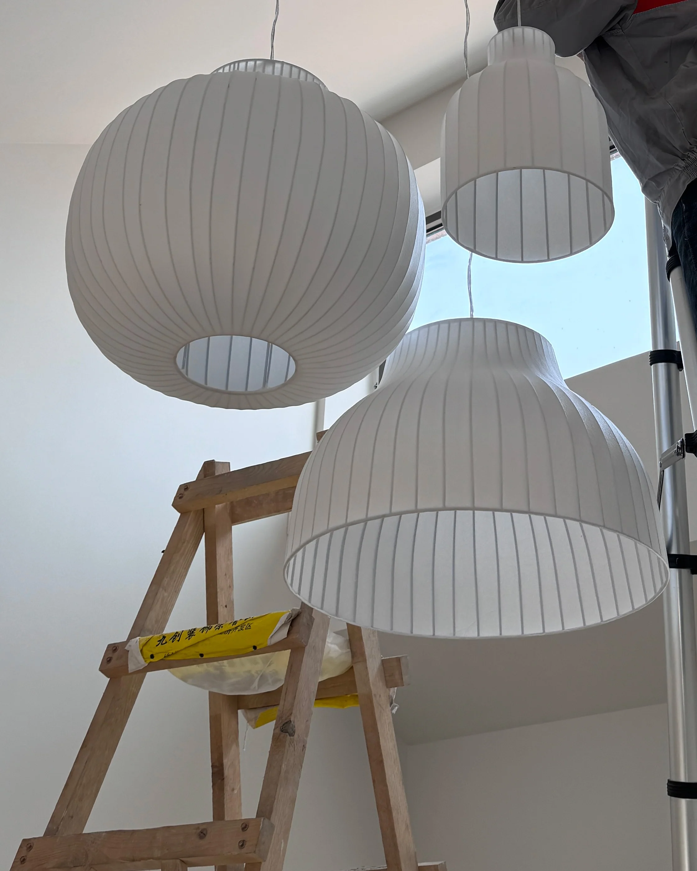 WOMO Bell Silk Pendant Light-WM2971 - Image 18