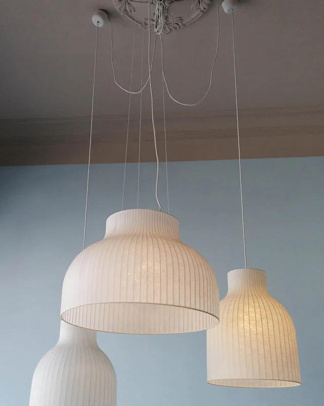 WOMO Bell Silk Pendant Light-WM2971 - Image 4