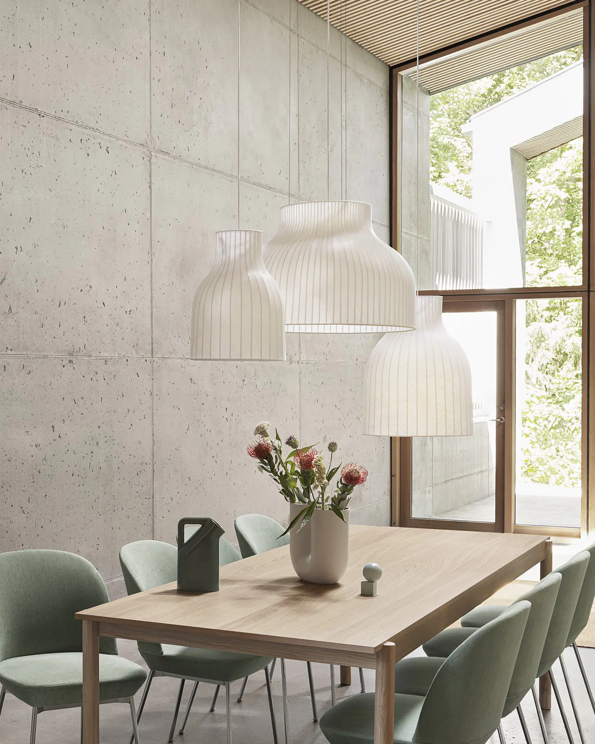 WOMO Bell Silk Pendant Light-WM2971 - Image 8