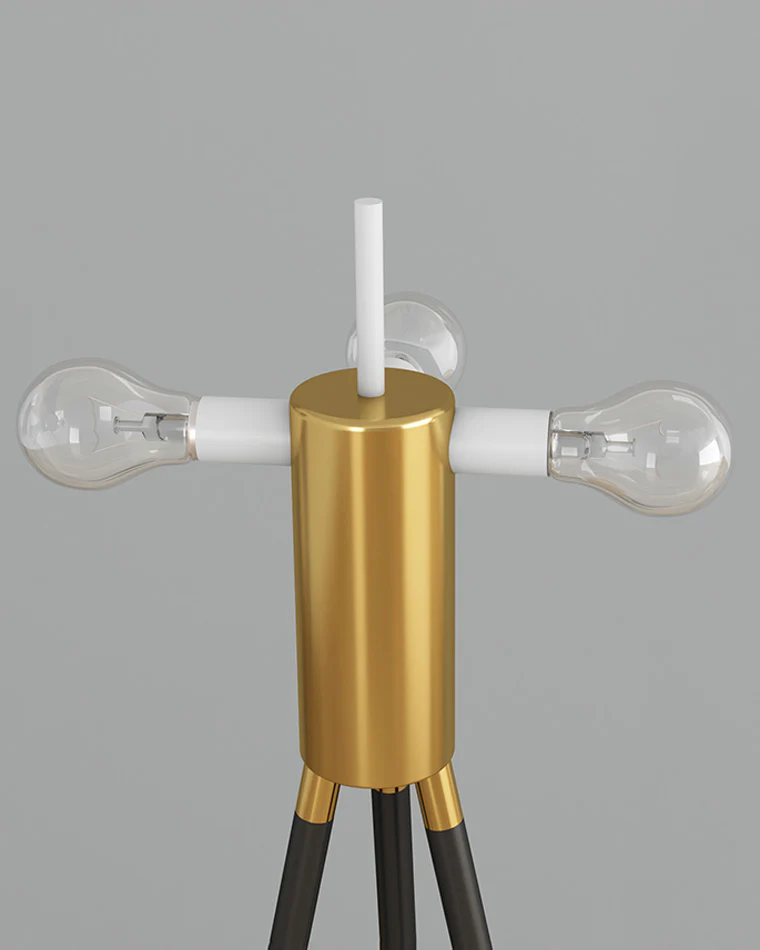 WOMO Mushroom Tripod Floor Lamp-WM7068 - Image 5