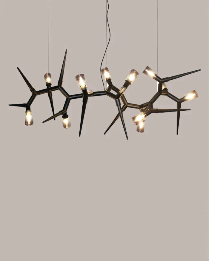 WOMO Black Branch Chandelier-WM2672 - Image 10