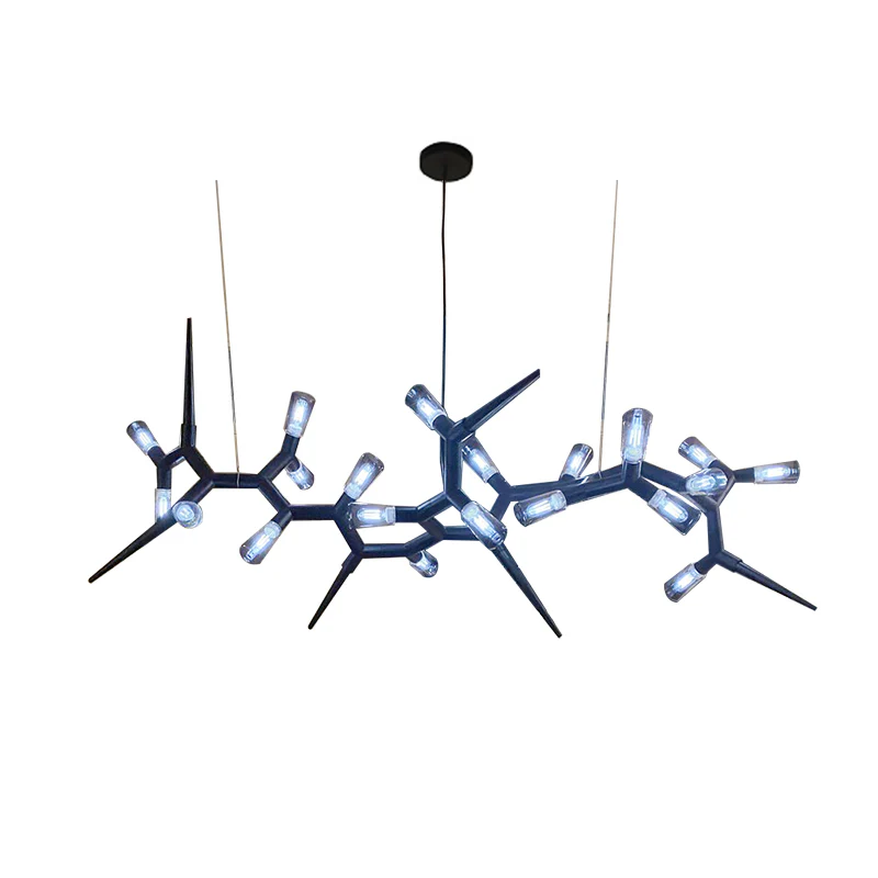 WOMO Black Branch Chandelier-WM2672 - Image 16