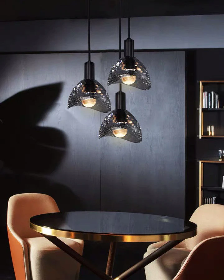 WOMO Small Black Crystal Pendant Light-WM2561 - Image 3