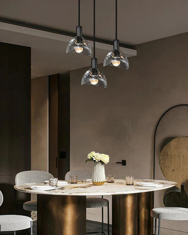 WOMO Small Black Crystal Pendant Light-WM2561 - Image 5
