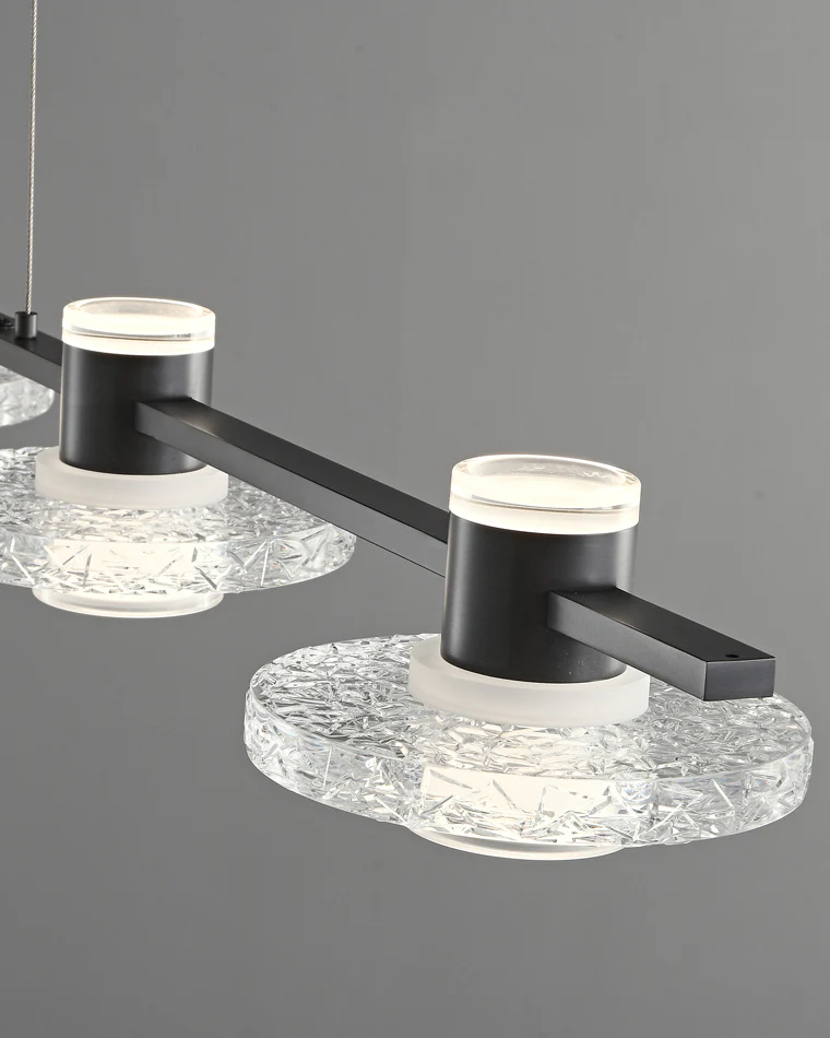 WOMO Black Linear Chandelier-WM2222 - Image 17