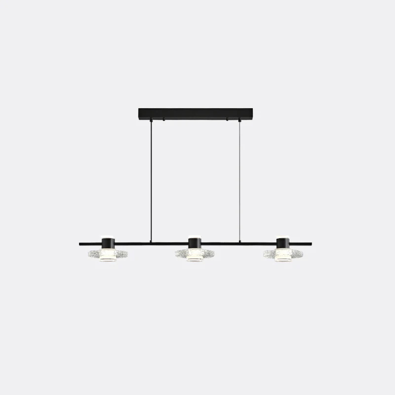 WOMO Black Linear Chandelier-WM2222 - Image 20