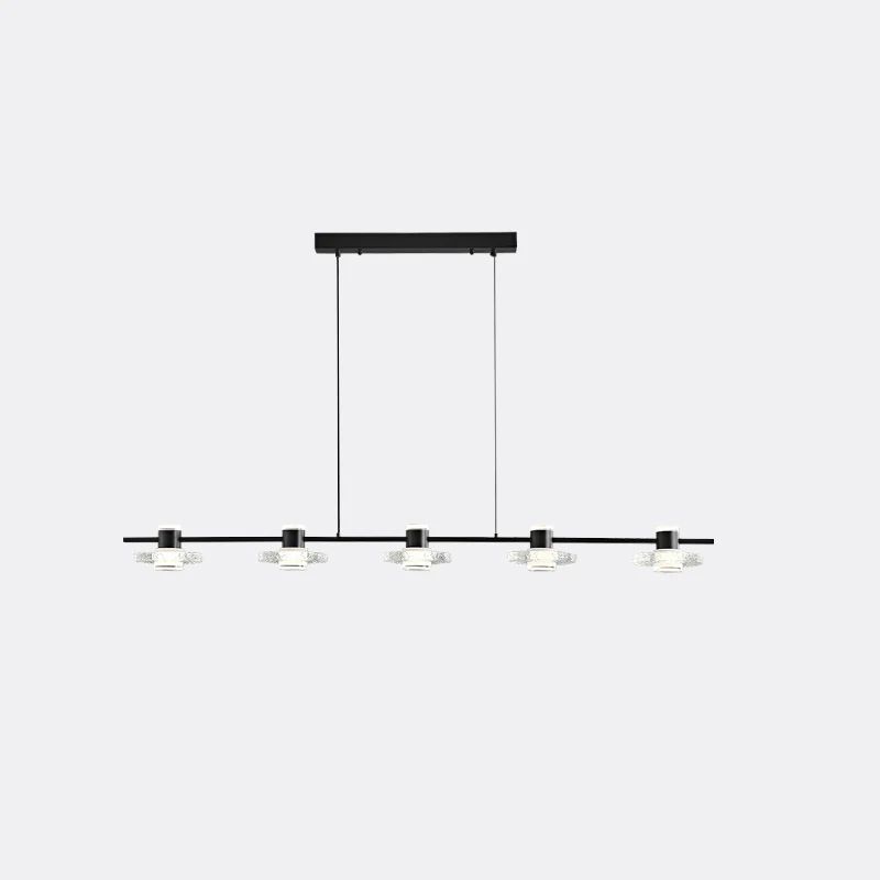WOMO Black Linear Chandelier-WM2222 - Image 22