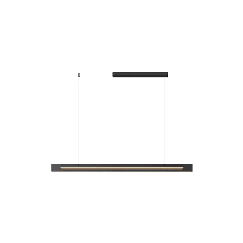 WOMO Black Glass Linear Pendant-WM2309 - Image 13