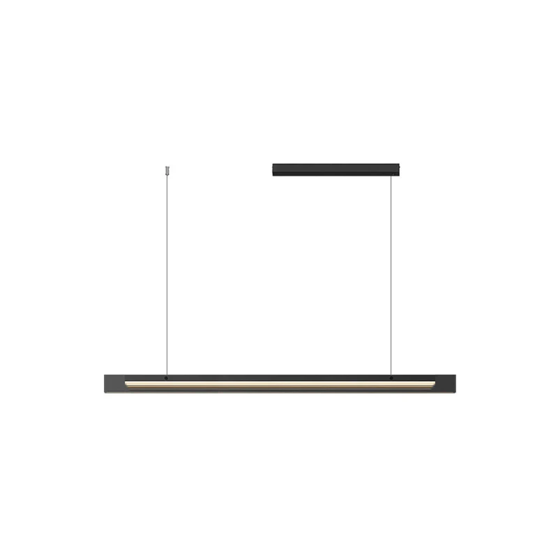 WOMO Black Glass Linear Pendant-WM2309 - Image 15