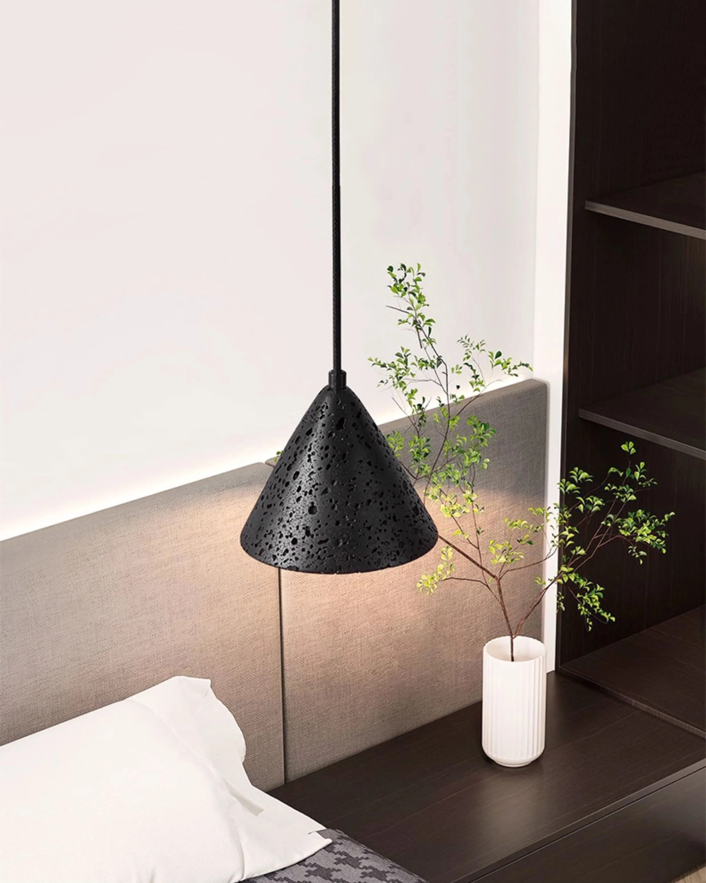 WOMO Black Honeycomb Pendant Light-WM2997 - Image 4