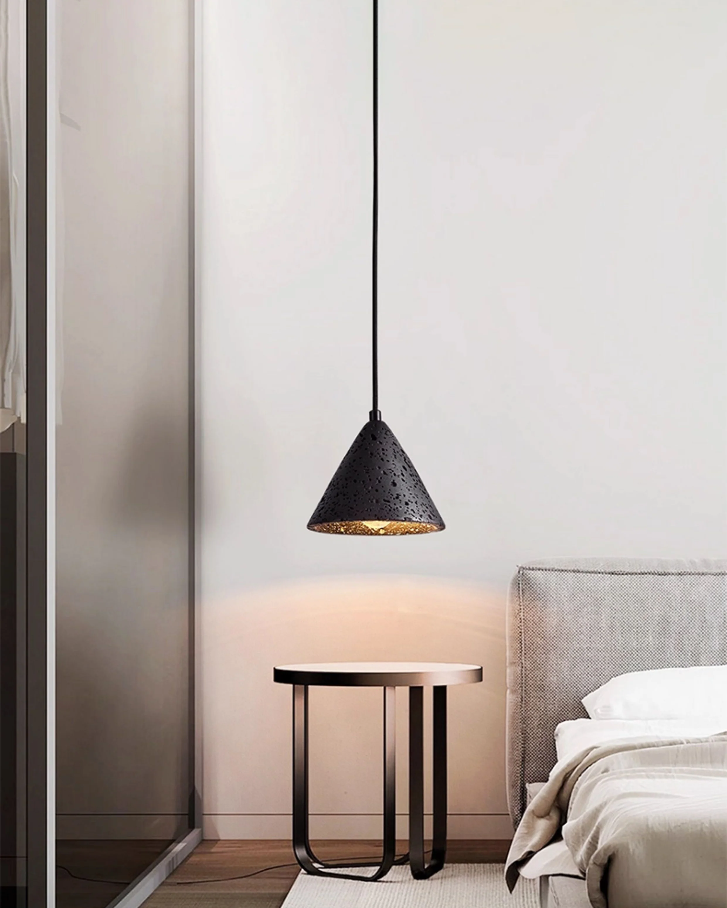 WOMO Black Honeycomb Pendant Light-WM2997 - Image 6