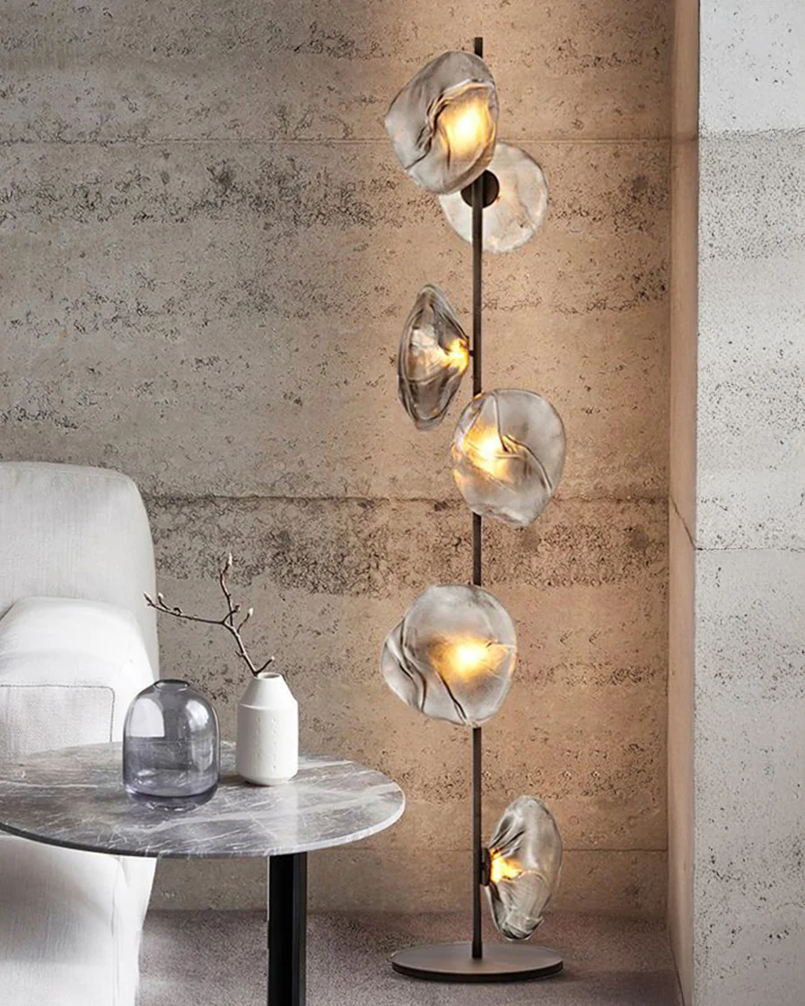 WOMO Blown Glass Floor Lamp-WM7082 - Image 10