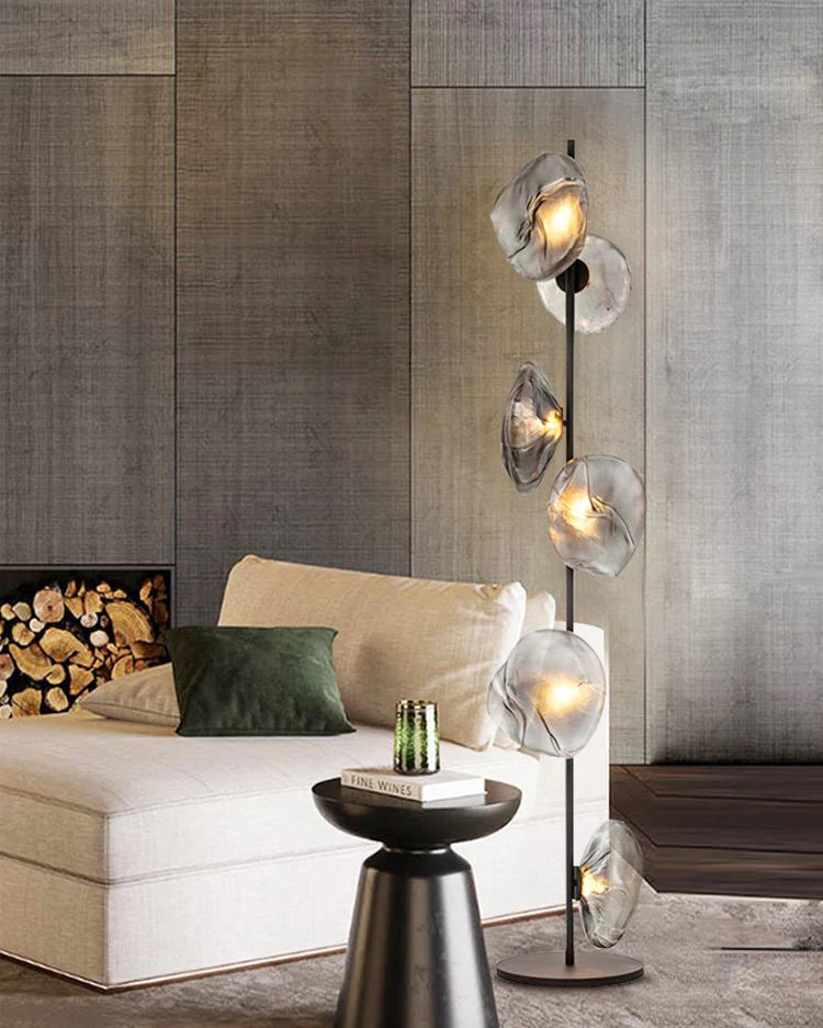 WOMO Blown Glass Floor Lamp-WM7082 - Image 12