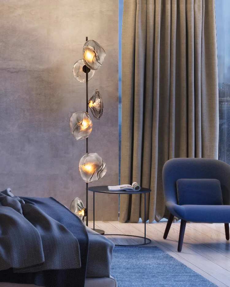 WOMO Blown Glass Floor Lamp-WM7082 - Image 14