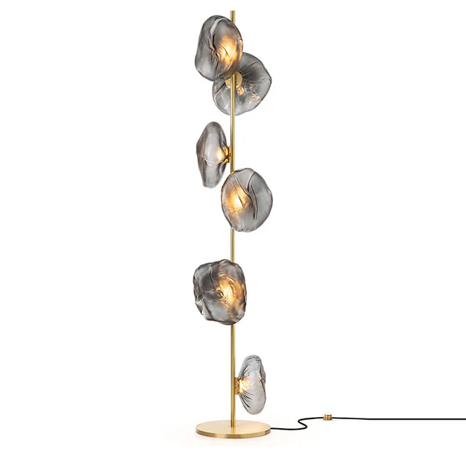 WOMO Blown Glass Floor Lamp-WM7082 - Image 33