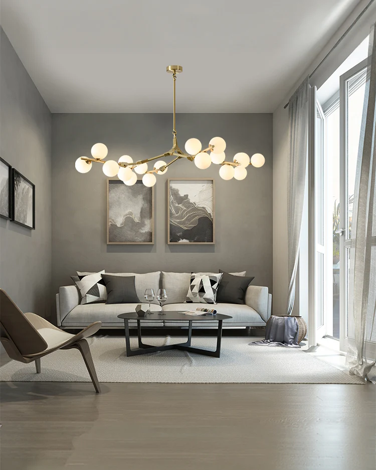 WOMO Branching Bubble Chandelier-WM2254 - Image 9